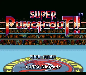 Super Punch-Out!! (USA) screen shot title